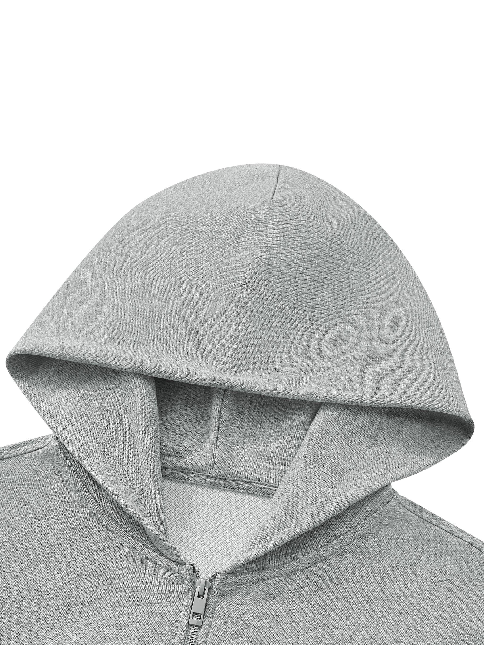 KINGDOM STANDARD Unisex Drop Shoulder Full Zip Hoodie