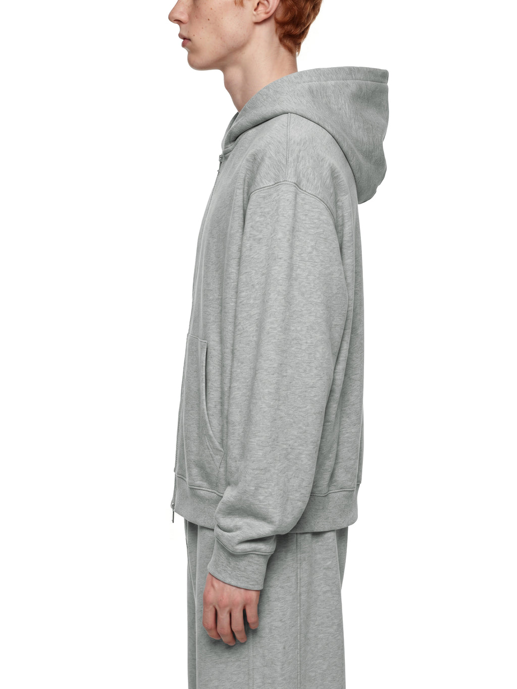 KINGDOM STANDARD Unisex Drop Shoulder Full Zip Hoodie
