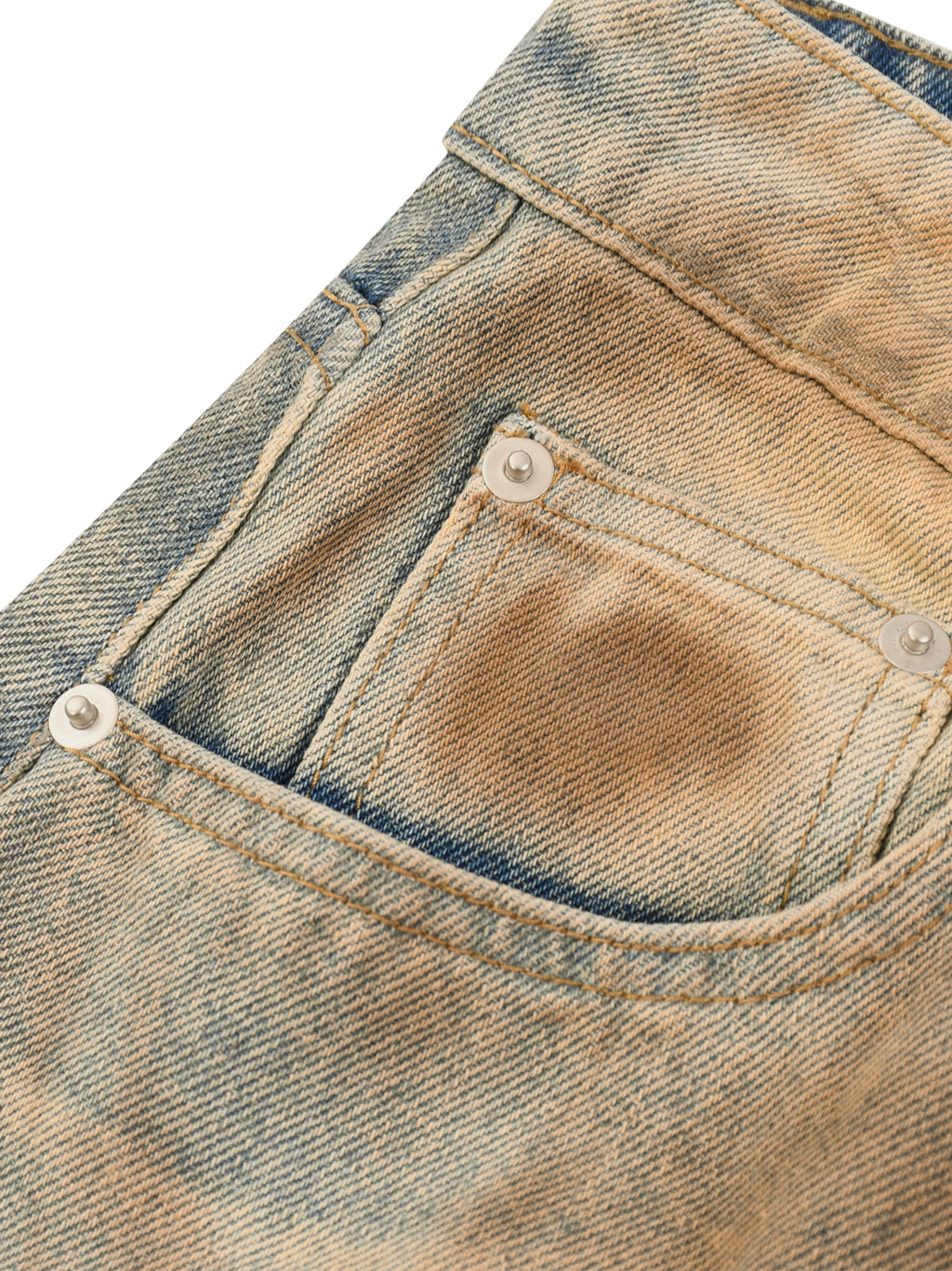 KINGDOM STANDARD Men’s Vintage Wash Barrel Leg Jeans